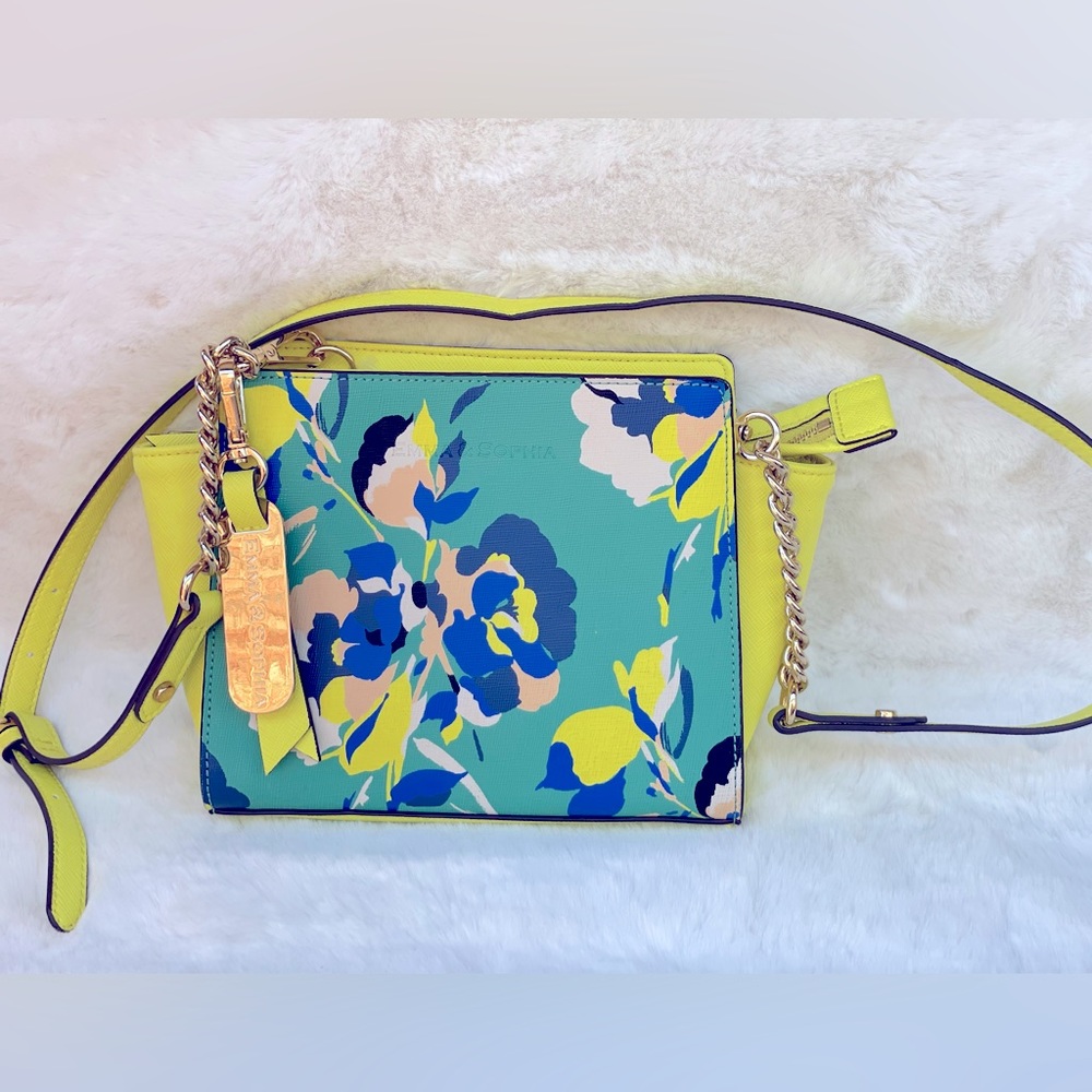 Emma & Sophia shoulder bag; EUC